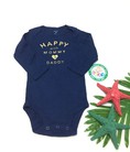 BodySuit dài tay bé gái họa tiết đơn giản BS035