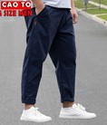 Quần Kaki Xanh Dương Đậm big size men hàng chính hãng chất lượng cao cho người ngoại cỡ