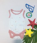 BodySuit sát nách họa tiết đáng yêu cho Bé yêu BS046