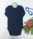 BodySuit dài tay màu sắc trơn dành cho Bé BS049