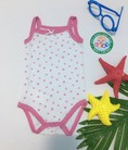 BodySuit hai dây họa tiết đáng yêu cho Bé Gái BS057