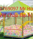 Nhà banh nhập khẩu dành cho trường mầm non, công viên, khu vui chơi