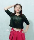 Giá sỉ gom lô áo croptop ren thời trang cho shop,cực rẻ