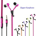 Tay nghe dây kéo chống rối có mic Zipper Earphones