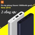 Pin sạc dự phòng Xiaomi Gen 2 10.000mah chính hãng