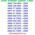 Sim viettel số đẹp giá rẻ, đầu 0968, 0969, 0979, cặp gánh tiến, sim trả trước.