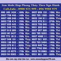 Sim mobifone phong thủy hợp mệnh mộc, số đẹp giá rẻ.