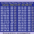 Sim mobifone phong thủy hợp mệnh hỏa, trả trước giá rẻ