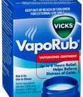 Hình ảnh: DẦU VICKS VAPORUB giảm ho, chống ngạt cho bé từ 2 tuổi trở lên và người lớn và DẦU BABY BALSAM cho trẻ từ 3 tháng