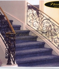Hình ảnh: Cầu thang sắt hoa văn nghệ thuật