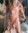 Hình ảnh: Tượng quan công trấn chống đao cao 70cm, gỗ hương đỏ
