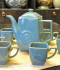 Hình ảnh: Bộ trà men men xanh đá 
