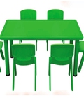 Hình ảnh: Sản xuất bàn ghế mẫu giáo cho trường mầm non