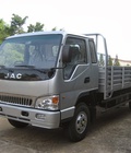 Hình ảnh: Xe tải JAC 6T4, Đại lý bán xe tải JAC 6.4 tấn 6.2 tấn thùng dài 6.2 mét cỡ lốp 8.25 16, xe màu xanh màu bạc có xe sẵn
