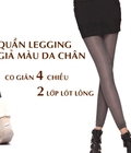 Hình ảnh: Quần legging 2 lớp lót lông giả màu da chân giá chỉ 135k, giảm 39% so với giá thị trường 220k ,mua tại muatotnhat.vn