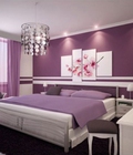 Hình ảnh: Phòng ngủ màu tím