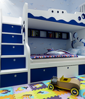 Hình ảnh: Giường tầng cá heo cho bé yêu nhà bạn