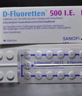 Hình ảnh: Chuyên cung cấp D Fluoretten 500 I.E với giá tốt nhất...