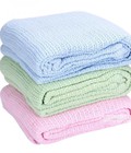 Hình ảnh: 1m x 1m50 Chăn lưới hàng xuất Nga 100% cotton thoáng mát mùa hè thu cho bé chống mồ hôi, chống ngạt