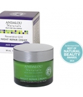 Hình ảnh: Andalou Naturals Resveratrol Q10 Night Repair Cream 50ml Kem Dưỡng Da Chống Lão Hoá Da