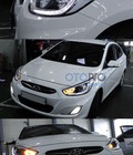 Hình ảnh: Đèn pha độ LED cho xe Hyundai Accent 2011 mẫu Mobis