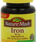Hình ảnh: Bổ sung sắt, Nature Made Iron 65mg