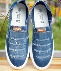 Hình ảnh: ... VietShadow Shoes Store ... Giày slip on lười vải mẫu mới