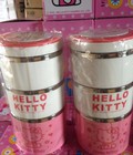 Hình ảnh: Cặp lồng giữ nhiệt 3 tầng Hello Kitty