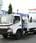 Hình ảnh: Xe tải gắn cẩu Hino 3 tấn, 5 tấn, 8 tấn, 13 tấn giá tốt nhất miền Nam, TPHCM, có xe sẵn, giao xe ngay