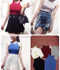 Hình ảnh: Len yếm dáng croptop