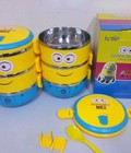 Hình ảnh: Cặp lồng minions 3 tầng giữ nhiệt