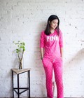 Hình ảnh: AOSAIGON.COM Bán bộ đồ pink, bộ pink dài tay, bộ đồ ngủ, bộ đồ thu đông kiểu dáng đẹp, dày dặn, Bán buôn bán lẻ