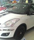 Hình ảnh: Suzuki Swift 5 chỗ màu trắng sang trọng, Đại lý bán Suzuki Swift giá tốt.