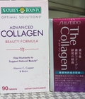 Hình ảnh: The collagen hãng shiseido và Advanced Collagen Beauty Formula