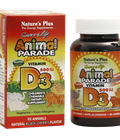 Hình ảnh: Animal Parade Vitamin D3 Viên Ngậm Hình Thú Cung Cấp Vitamin D3 Chống Còi Xương .Hàng Nhập Chính Thức Từ Mỹ