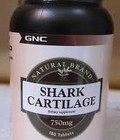 Hình ảnh: Natural Brand Shark Cartilage sụn vi cá mập giúp duy trì sức khỏe xương khớp. Chính hãng Mỹ