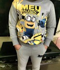 Hình ảnh: Bộ nỉ da cá minions chất đẹp, giá tốt