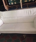 Hình ảnh: ghế sofa bọc da màu trắng