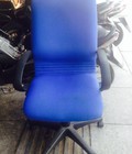 Hình ảnh: Ghế xoay lưng cao cũ màu xanh