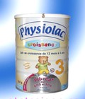 Hình ảnh: Sữa Physiolac 3 nhập khẩu 100% từ pháp giá 345k/900g