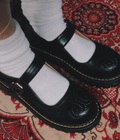 Hình ảnh: Giày búp bê đục lỗ phong cách vintage