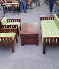 Hình ảnh: Bàn ghế gỗ cafe chân sắt MC52, MN112, MN118, MN130