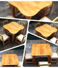 Hình ảnh: Bàn ghế gỗ tự nhiên, bàn ghế gỗ MDF