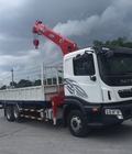 Hình ảnh: Xe nội địa Daewoo Euro3 gắn cẩu CSS tổng tải trọng 12 tấn đã xuất hiện tại Việt Nam