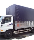 Hình ảnh: Xe tải Hyundai 5 tấn thùng mui bạt HD120