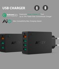 Hình ảnh: Sạc nhanh Quick Charge 2.0, pin dự phòng, cáp sạc Micro USB, Cáp iPhone, iPad của Aukey CHÍNH HÃNG