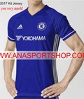 Hình ảnh: Áo bóng đá Chelsea 2016 2017 xanh