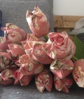 Hình ảnh: Giỏ hoa vải Tulip làm quà tặng tết, rẻ đẹp, gọn nhẹ, sang trọng, tiết kiệm chi phí