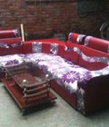 Hình ảnh: sofa góc nỉ 2m1 x 1m6 + 2 đôn 
