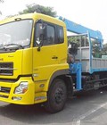 Hình ảnh: Dongfeng Hoàng Huy 3 chân gắn cẩu Soosan SCS746